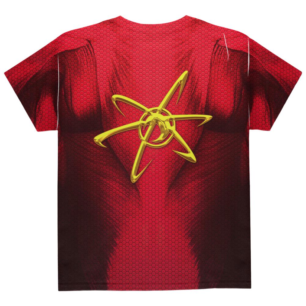 Superhero Boy Genius Cosplay Costume All Over Youth T Shirt Youth T-Shirts Old Glory