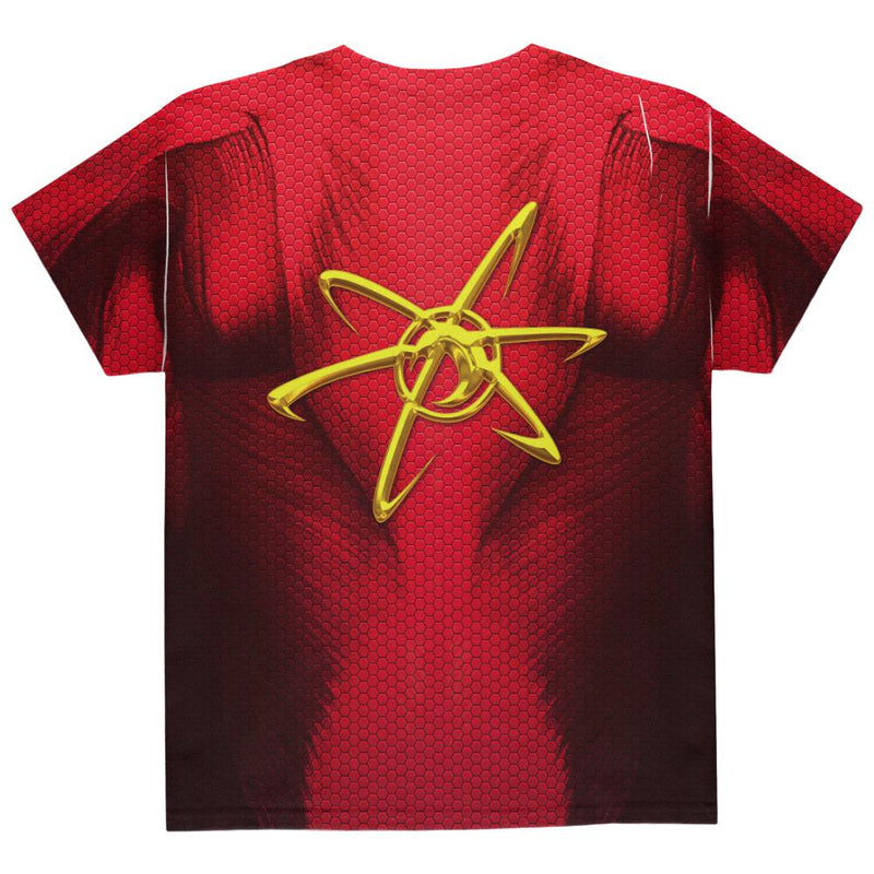 Superhero Boy Genius Cosplay Costume All Over Youth T Shirt Youth T-Shirts Old Glory
