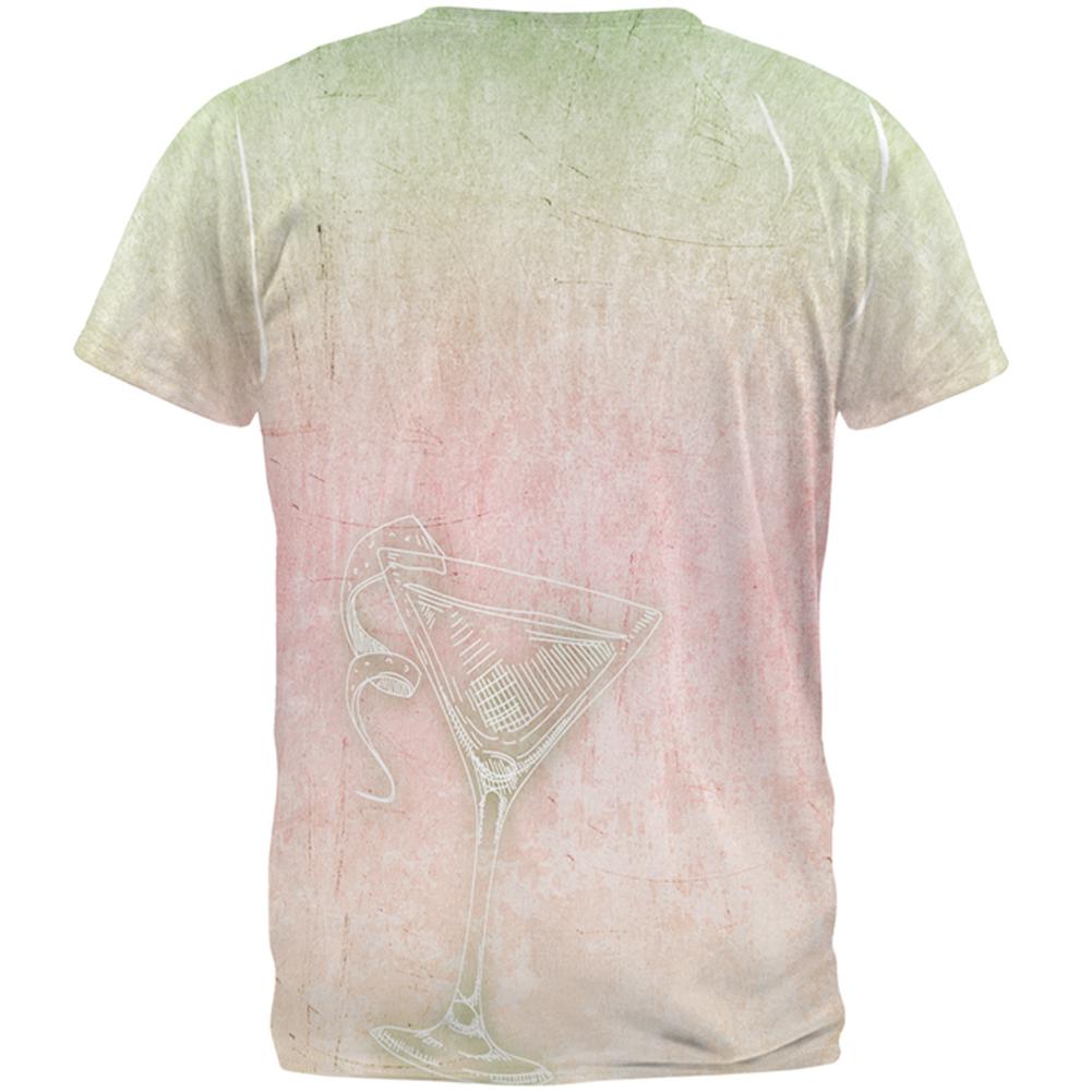 Summer Cocktail Martini All Over Mens T Shirt Men's T-Shirts Old Glory