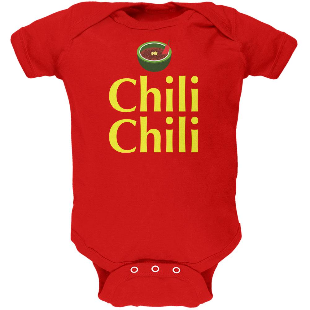 Cinco De Mayo Dilly Dilly Chili Chili Bowl Pepper Soft Baby One Piece Baby One Piece Old Glory 0-3M Red