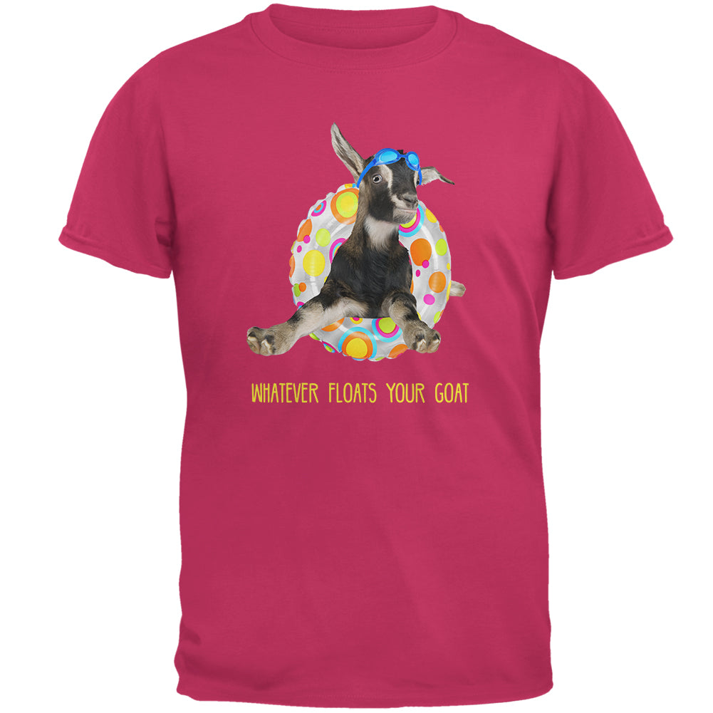 Whatever Floats your Goat Boat Mens T Shirt Men's T-Shirts Old Glory 2XL Pink