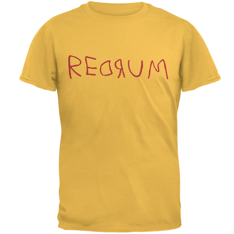 Halloween Horror Redrum Mens T Shirt Men's T-Shirts Old Glory 2XL Honey