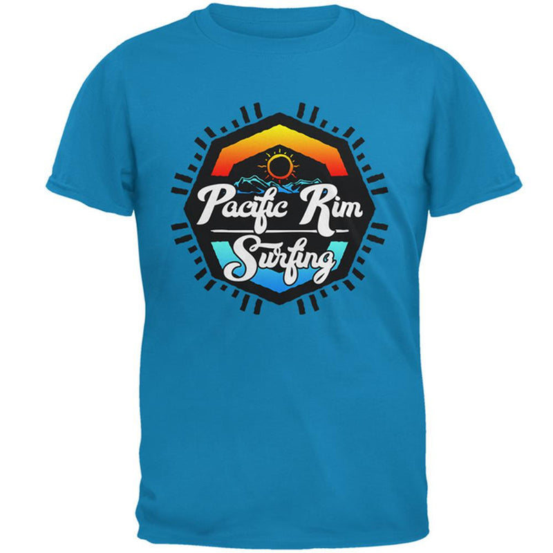 Pacific Rim Surfing Mens T Shirt Men's T-Shirts Old Glory 2XL Sapphire