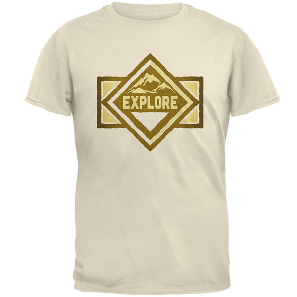 Explore Nature Mens T Shirt Men's T-Shirts Old Glory 2XL Natural