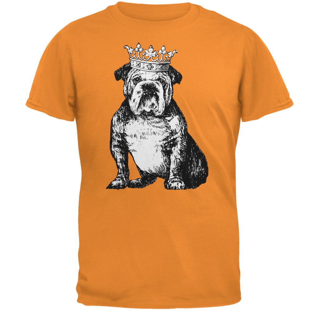 Bulldog Crown Mens T Shirt Men's T-Shirts Old Glory 2XL Orange