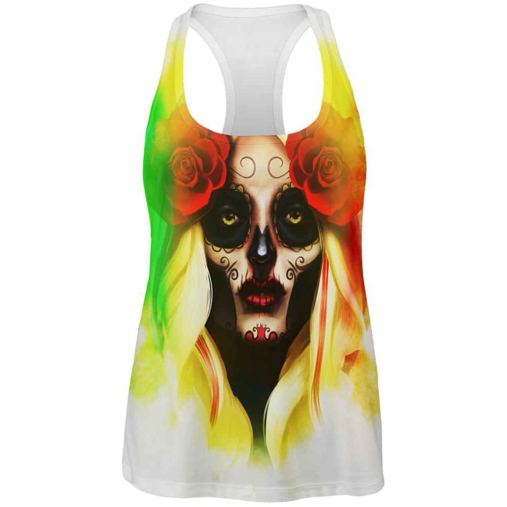 The Day after Cinco De Mayo All Over Womens Work Out Tank Top Women's Tank Tops Old Glory 2XL Multi