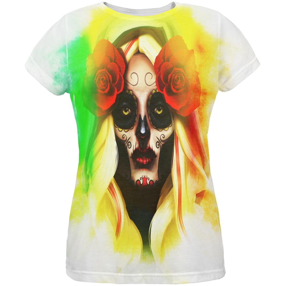 The Day after Cinco De Mayo All Over Womens T Shirt Women's T-Shirts Old Glory 2XL Multi