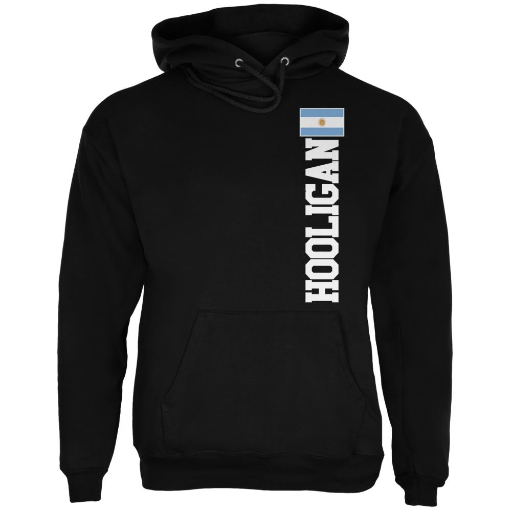 World Cup Hooligan Argentina Mens Hoodie Men's Hoodies Old Glory 2XL Black