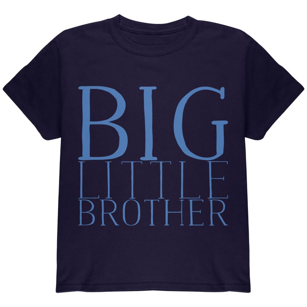 Big Little Brother Youth T Shirt Youth T-Shirts Old Glory LG Navy