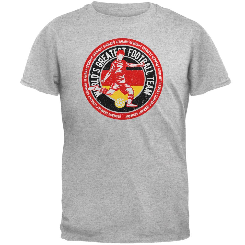 World Cup Germany Soccer World's Best Football Team Mens T Shirt Men's T-Shirts Old Glory 2XL Heather