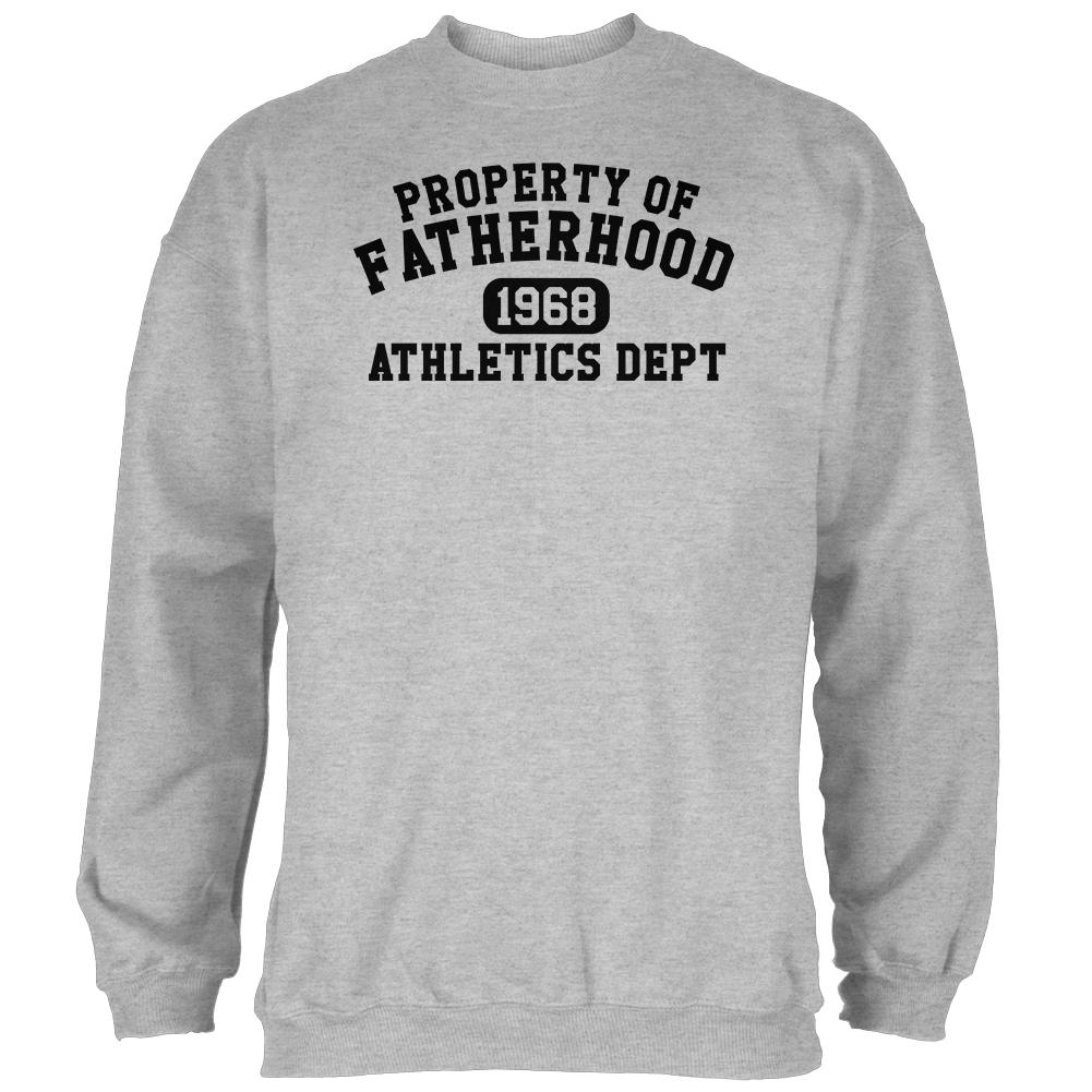 Fatherhood Athletics Department 1968 Mens Sweatshirt Men's Sweatshirts Old Glory 2XL Heather