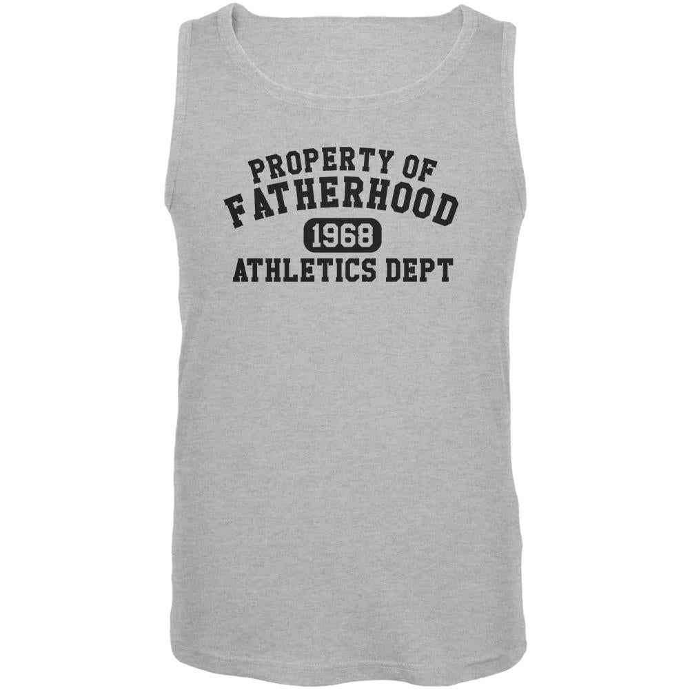 Fatherhood Athletics Department 1968 Mens Tank Top Men's Tank Tops Old Glory 2XL Heather