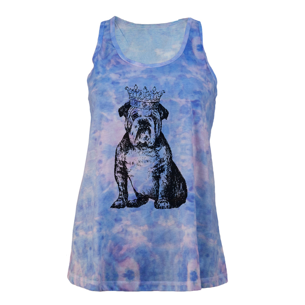 Bulldog Crown Juniors Tie Dye Tank Top Juniors Tank Tops Old Glory LG Multicoloured