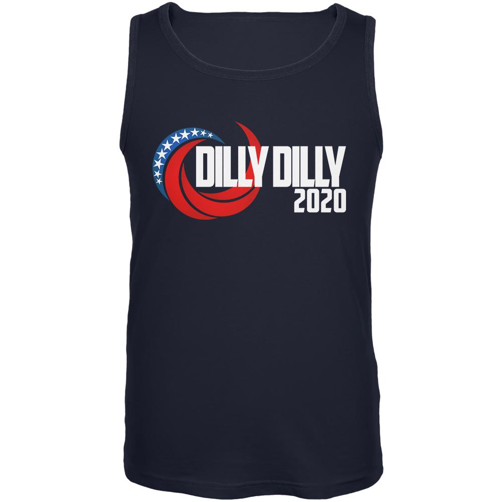 Presidential Election 2020 Dilly Dilly Swoosh Funny Mens Tank Top Men's Tank Tops Old Glory 2XL Navy