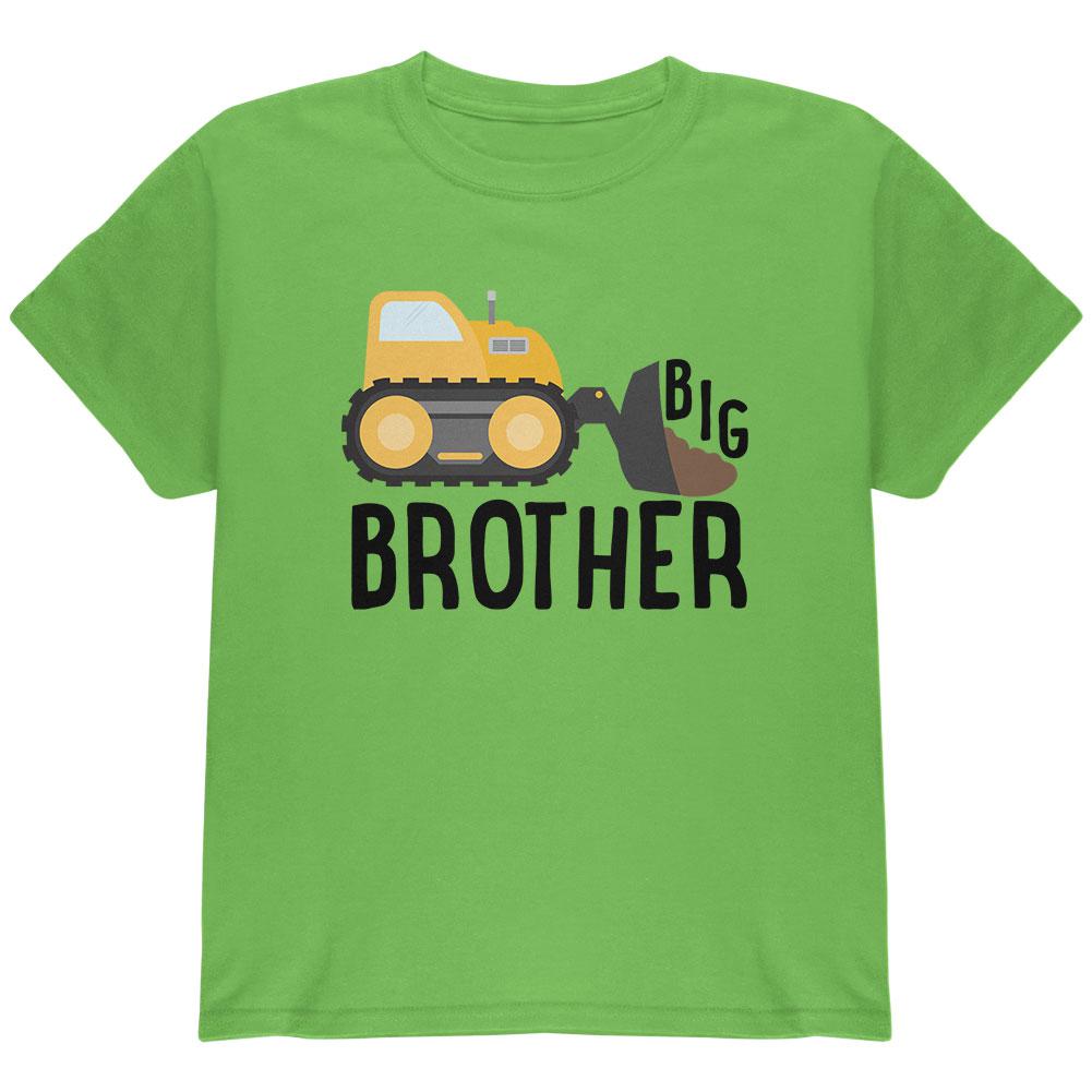 Big Brother Construction Truck Digger Youth T Shirt Youth T-Shirts Old Glory MD Kiwi