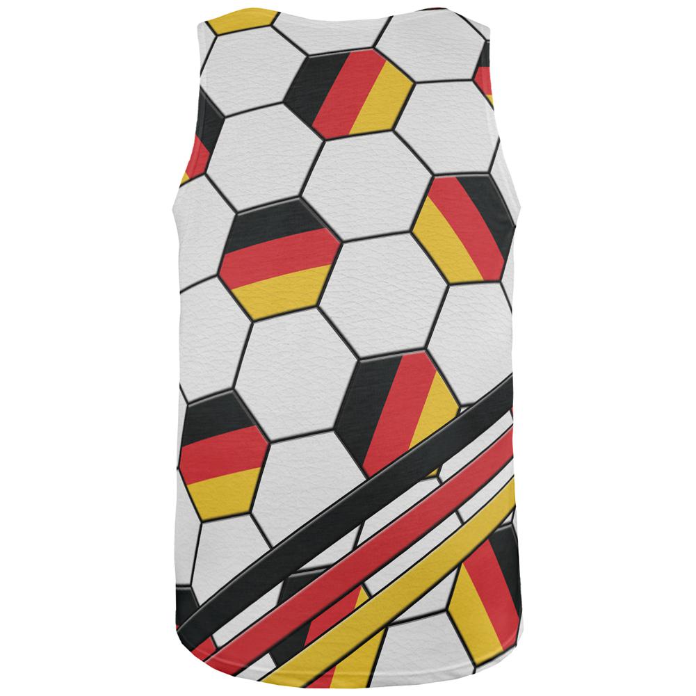 World Cup Germany Soccer Ball All Over Mens Tank Top Men's Tank Tops Old Glory