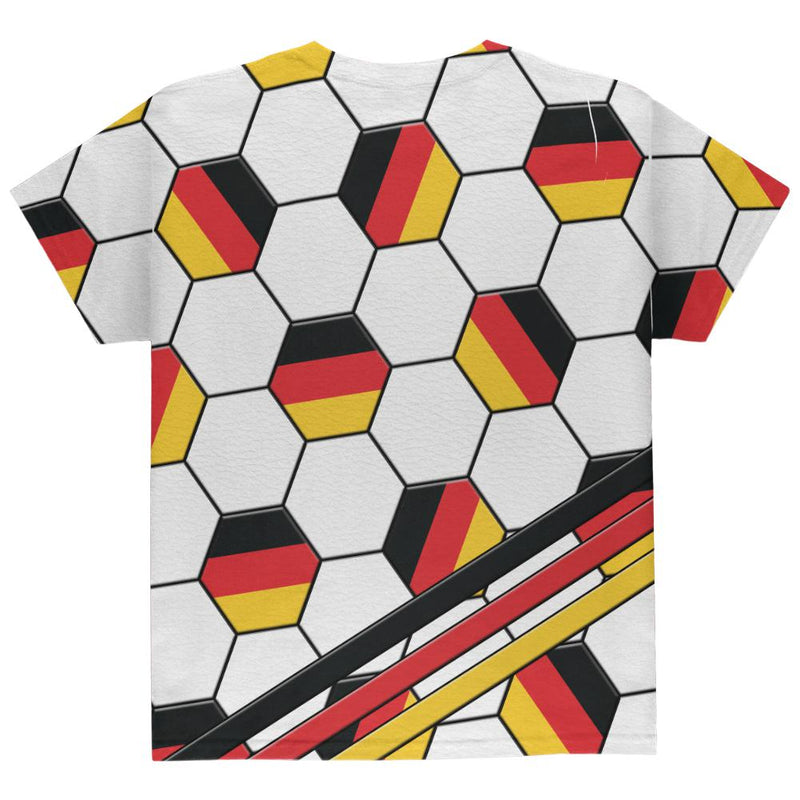 World Cup Germany Soccer Ball All Over Youth T Shirt Youth T-Shirts Old Glory