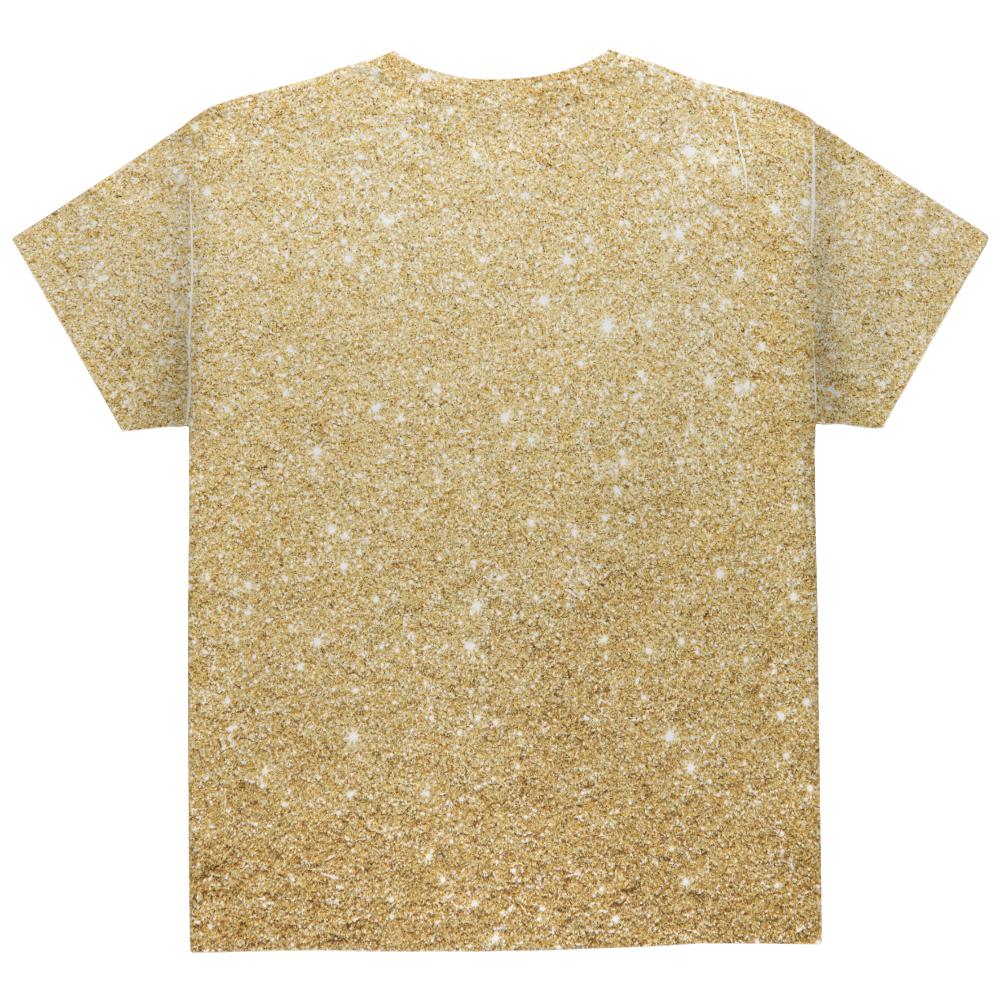 Faux Gold Glitter All Over Youth T Shirt Youth T-Shirts Old Glory