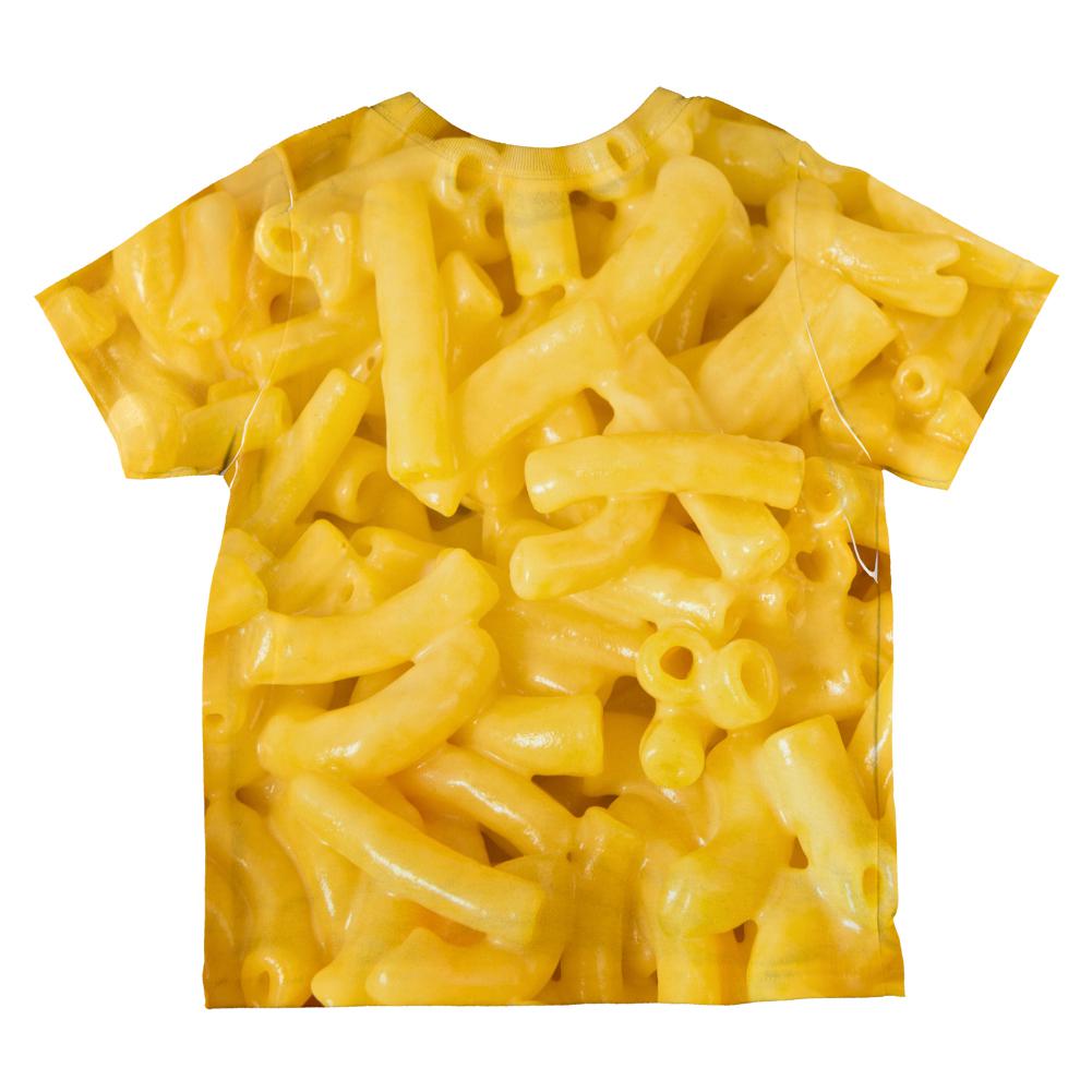 Mac and Cheese All Over Toddler T Shirt Toddler T-Shirts Old Glory