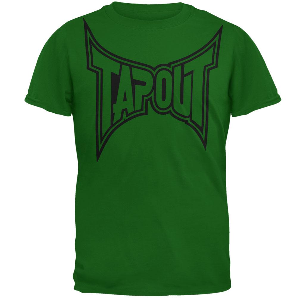 Tapout - Classic Collection Mens T Shirt Men's T-Shirts TapouT Green SM