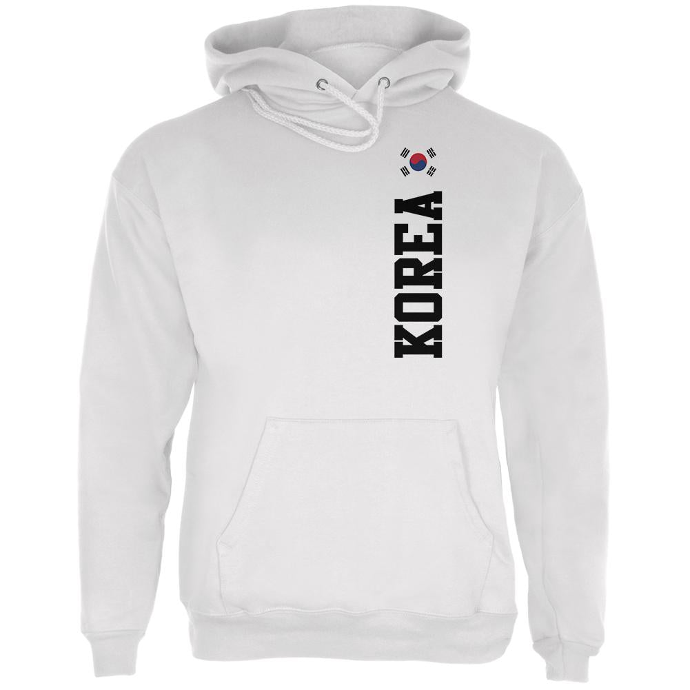 World Cup Korea Mens Hoodie Men's Hoodies Old Glory LG White