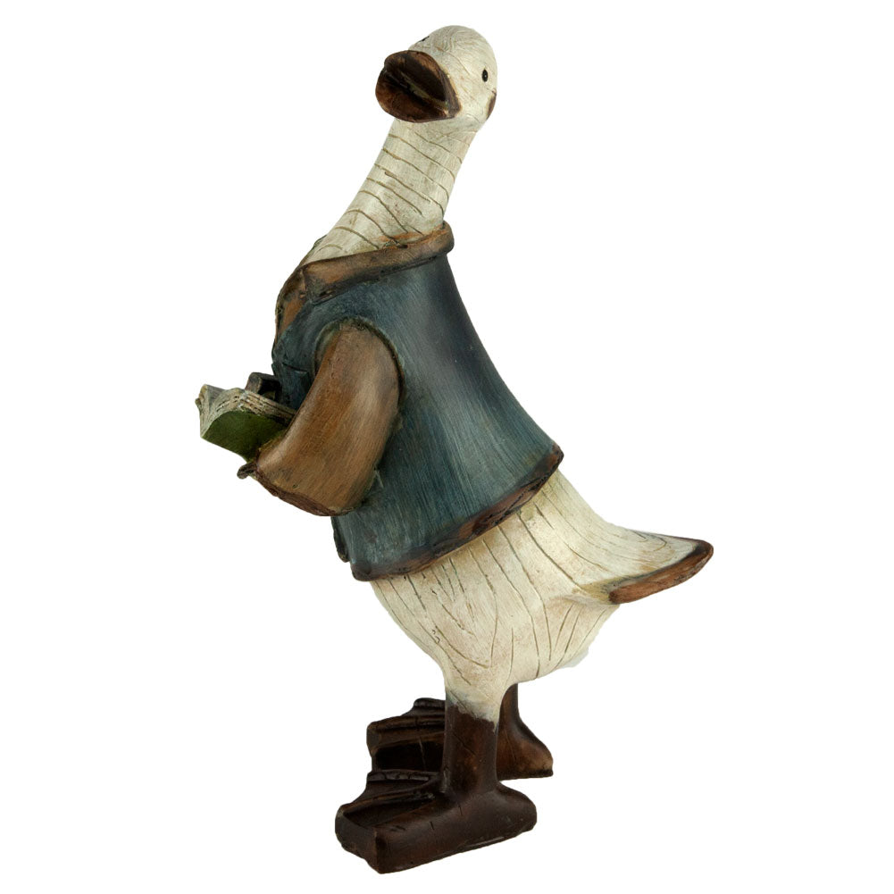 White Duck Teacher Assistant Figurine Figurines Teaching