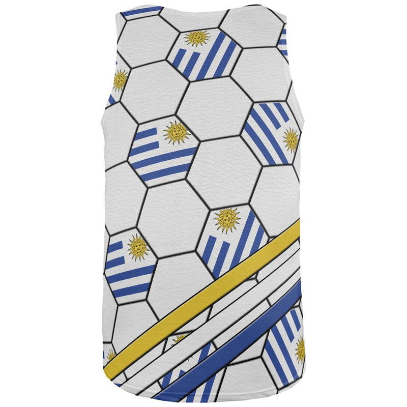 World Cup Uruguay Soccer Ball All Over Mens Tank Top Men's Tank Tops Old Glory