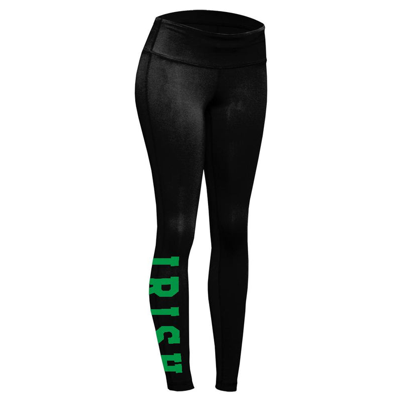 St Patricks Day Irish Shamrocks Womens Performance Leggings Women's Leggings Old Glory