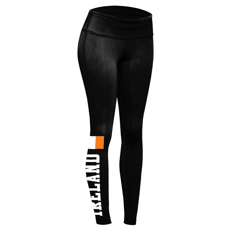 St Patricks Day Ireland Flag World Cup Womens Performance Leggings Women's Leggings Old Glory