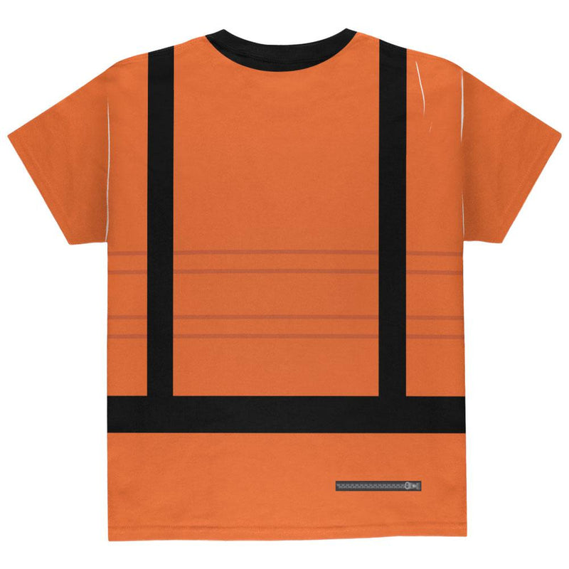 Halloween Astronaunt Costume Orange Escape Suit All Over Youth T Shirt Youth T-Shirts Old Glory