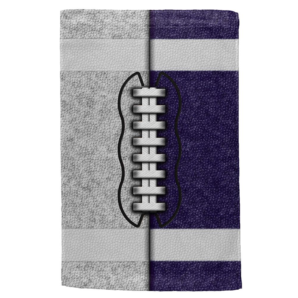 Fantasy Football Team Grey and Navy All Over Sport Towel Sports Towels Old Glory OS Multi