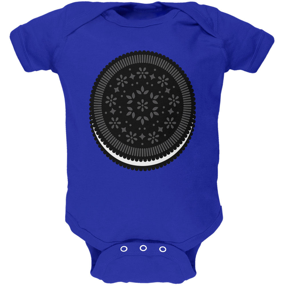 Halloween Sandwich Cookie Costume Milk Dunking Soft Baby One Piece Baby One Piece Old Glory 0-3M Royal