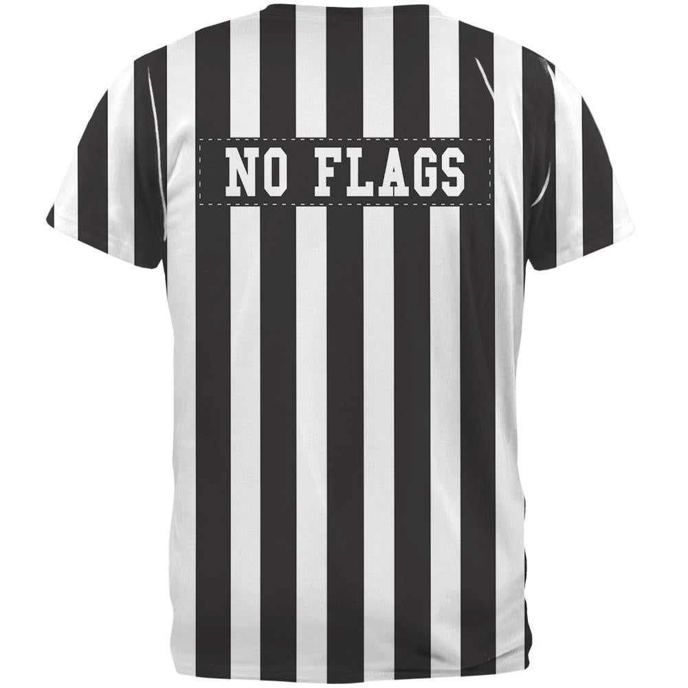 Halloween Football Blind Referee Costume All Over Mens T Shirt Men's T-Shirts Old Glory