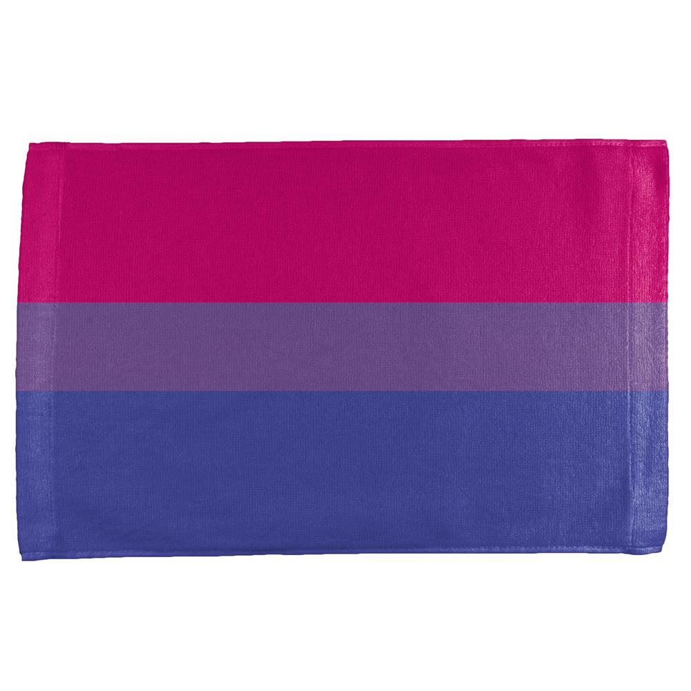 LGBT Bisexual Pride Flag All Over Hand Towel Hand Towel Old Glory OS Multi