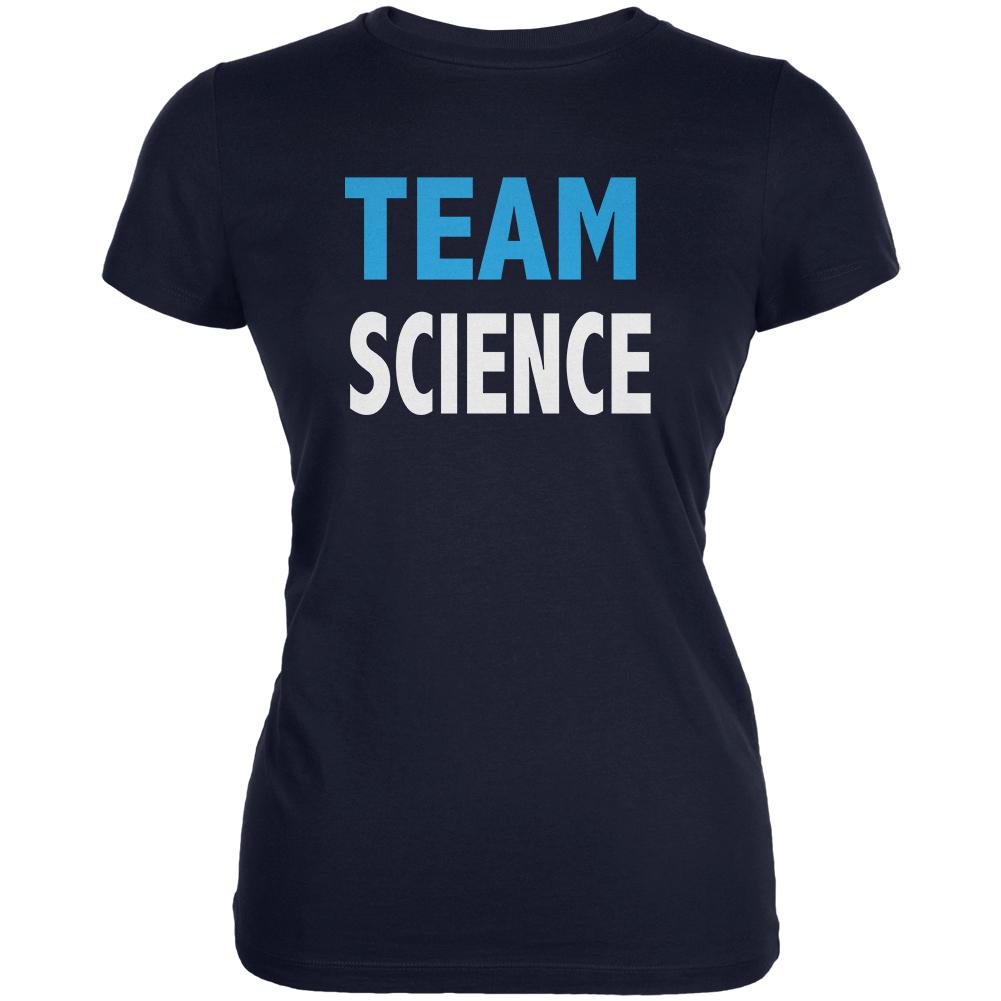 Team Science Juniors Soft T Shirt Juniors T-Shirts Old Glory 2XL Navy