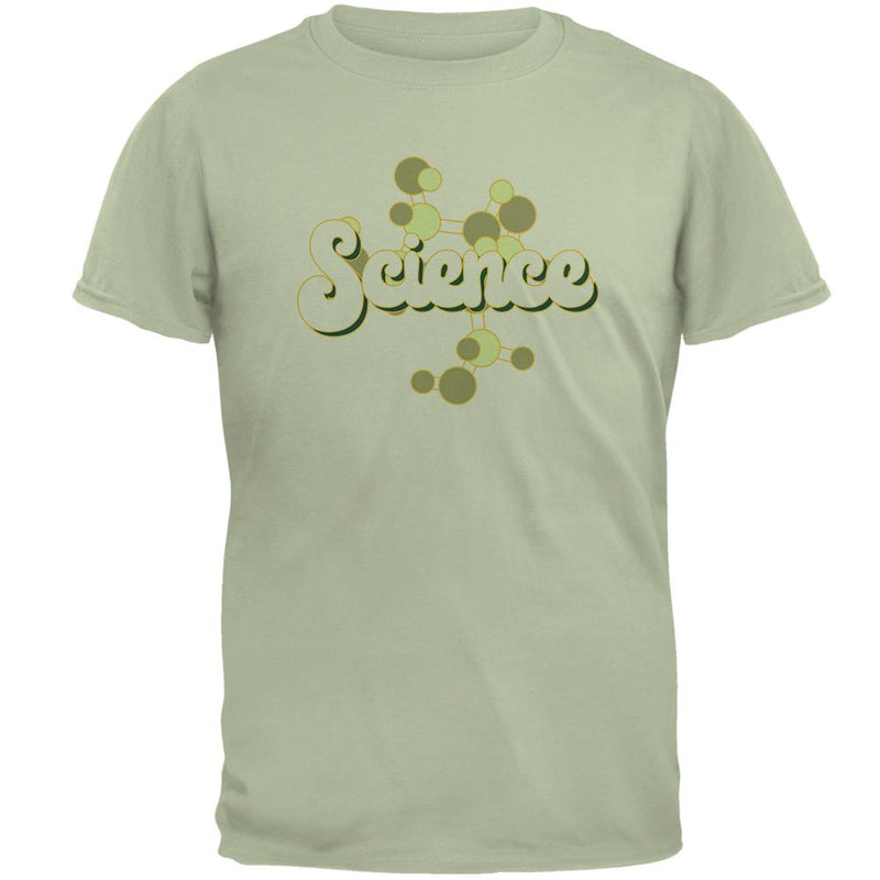 Retro Science Nerd Mens T Shirt Men's T-Shirts Old Glory 2XL Green