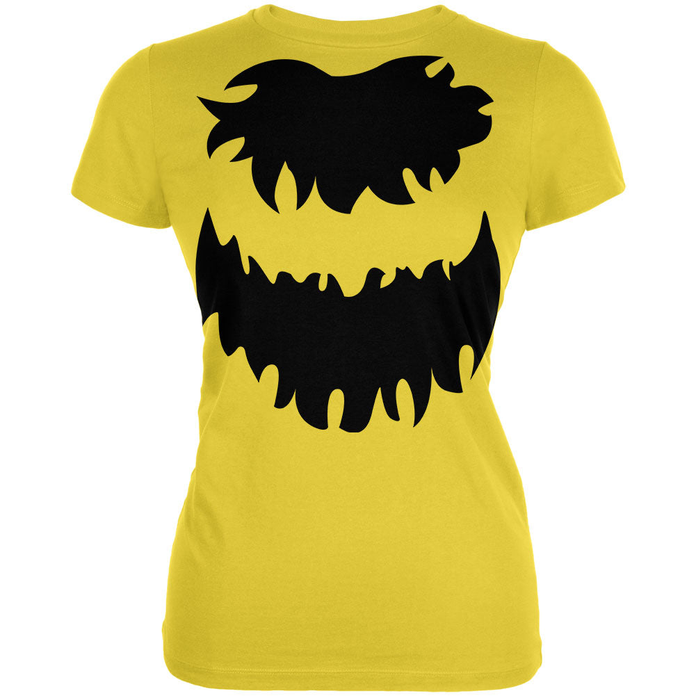 Halloween Bumble Bee Costume Cute Juniors Soft T Shirt Juniors T-Shirts Old Glory 2XL Yellow