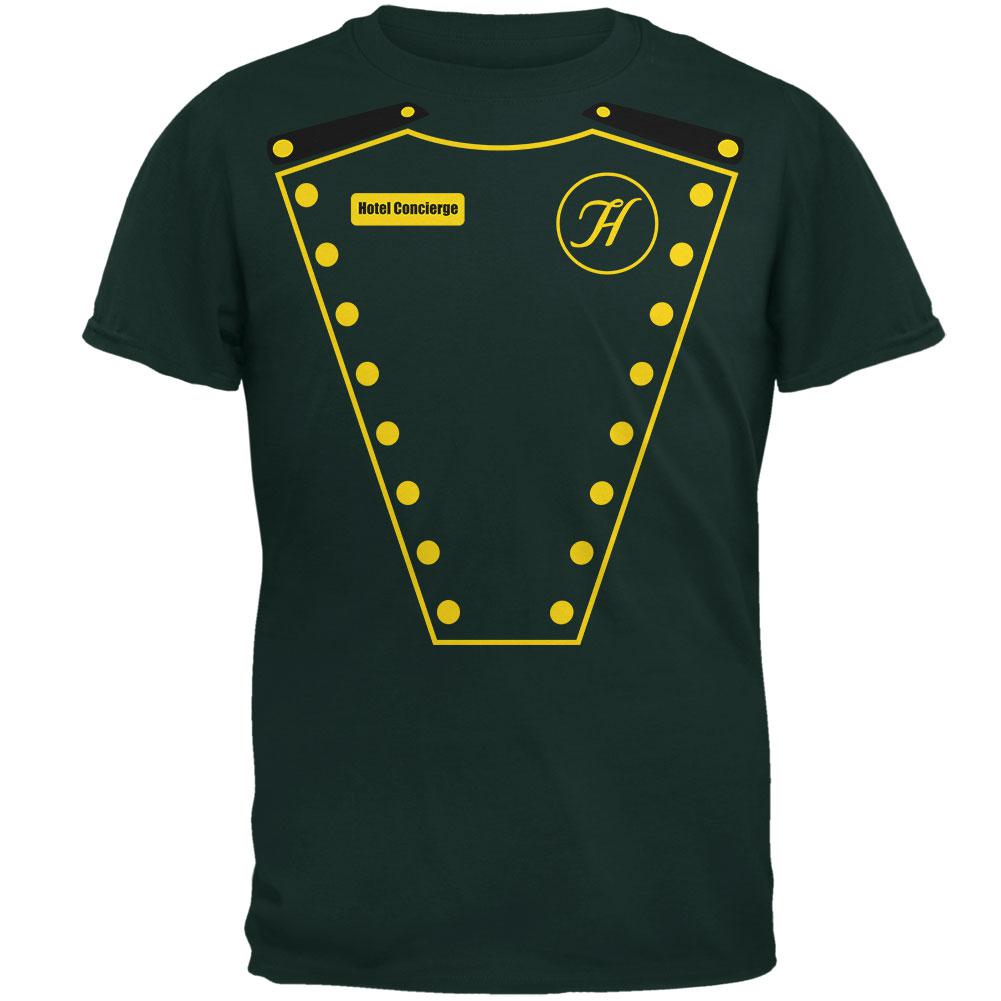Halloween Hotel Concierge Costume Mens T Shirt Men's T-Shirts Old Glory 2XL Green