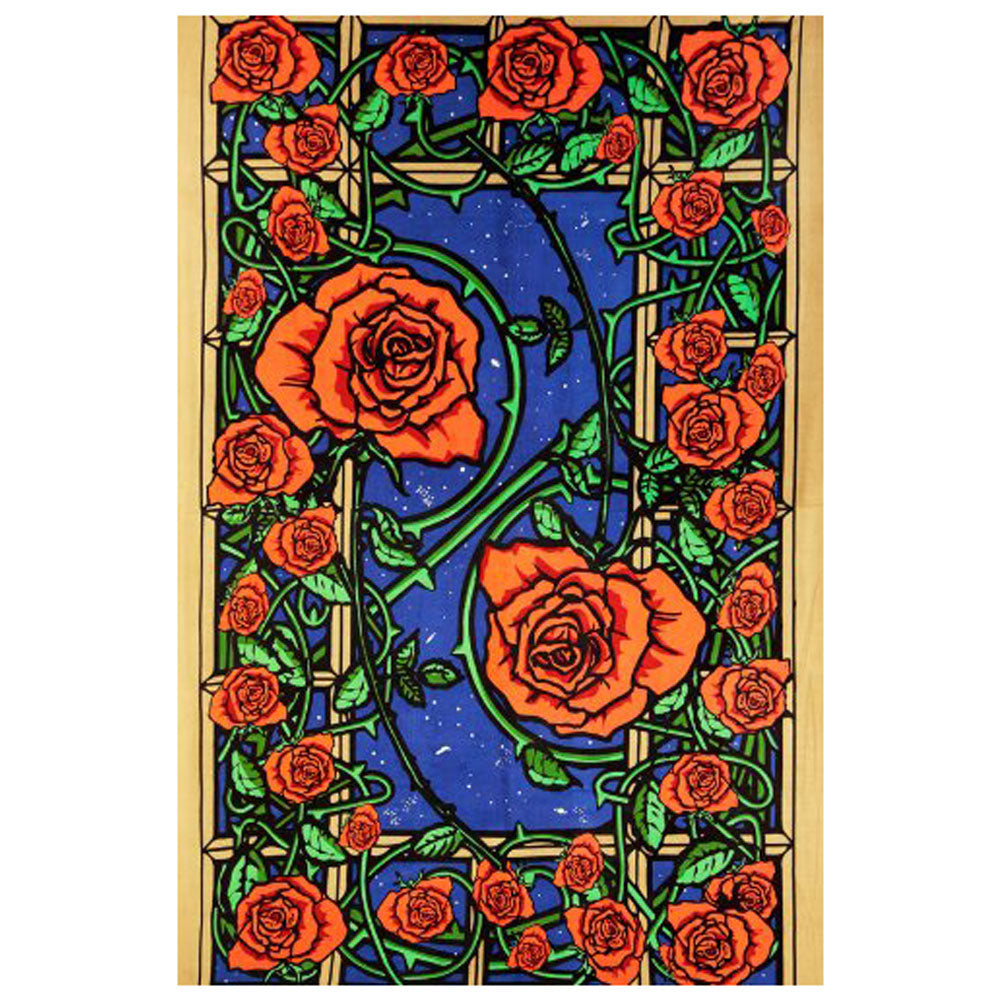 Rose Window 60X90 Tapestry Tapestries Art OS Multi