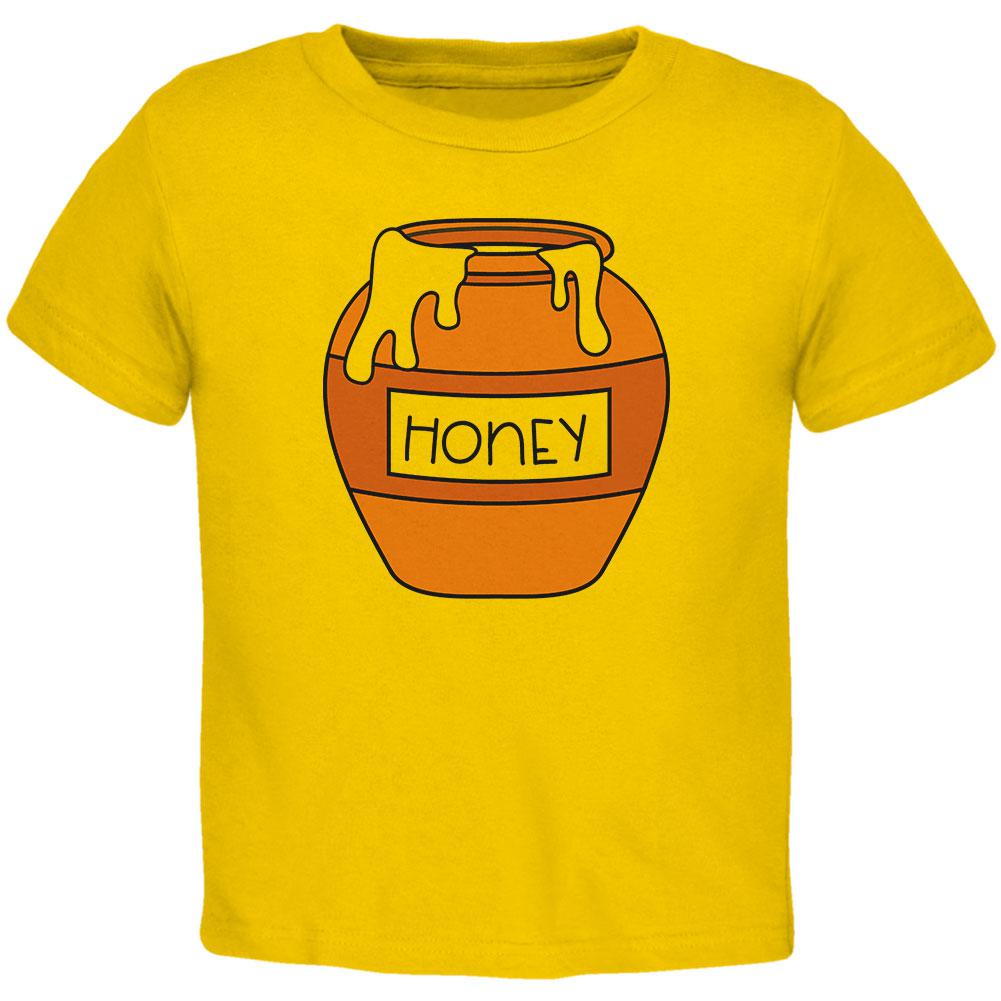 Halloween Honey Pot Honeypot Costume Toddler T Shirt Toddler T-Shirts Old Glory 2T Yellow