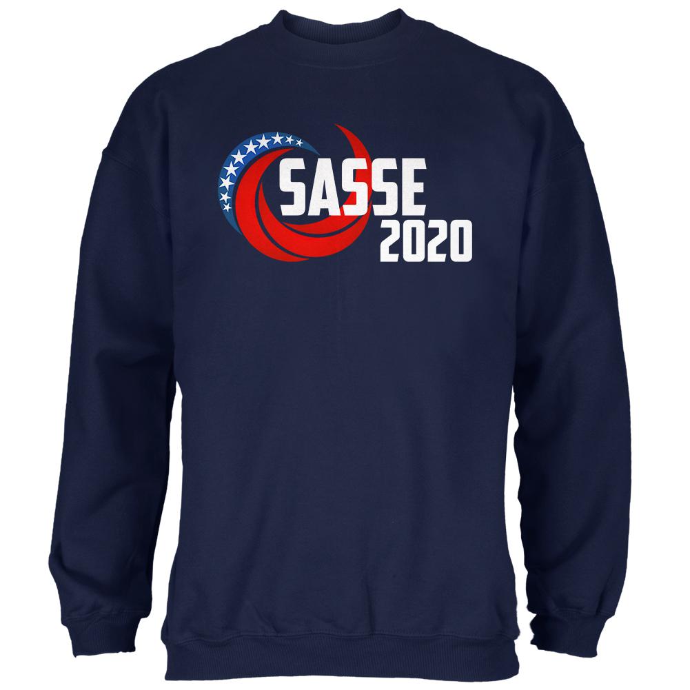 Presidential Election 2020 Ben Sasse Swoosh Mens Sweatshirt Men's Sweatshirts Old Glory 2XL Navy