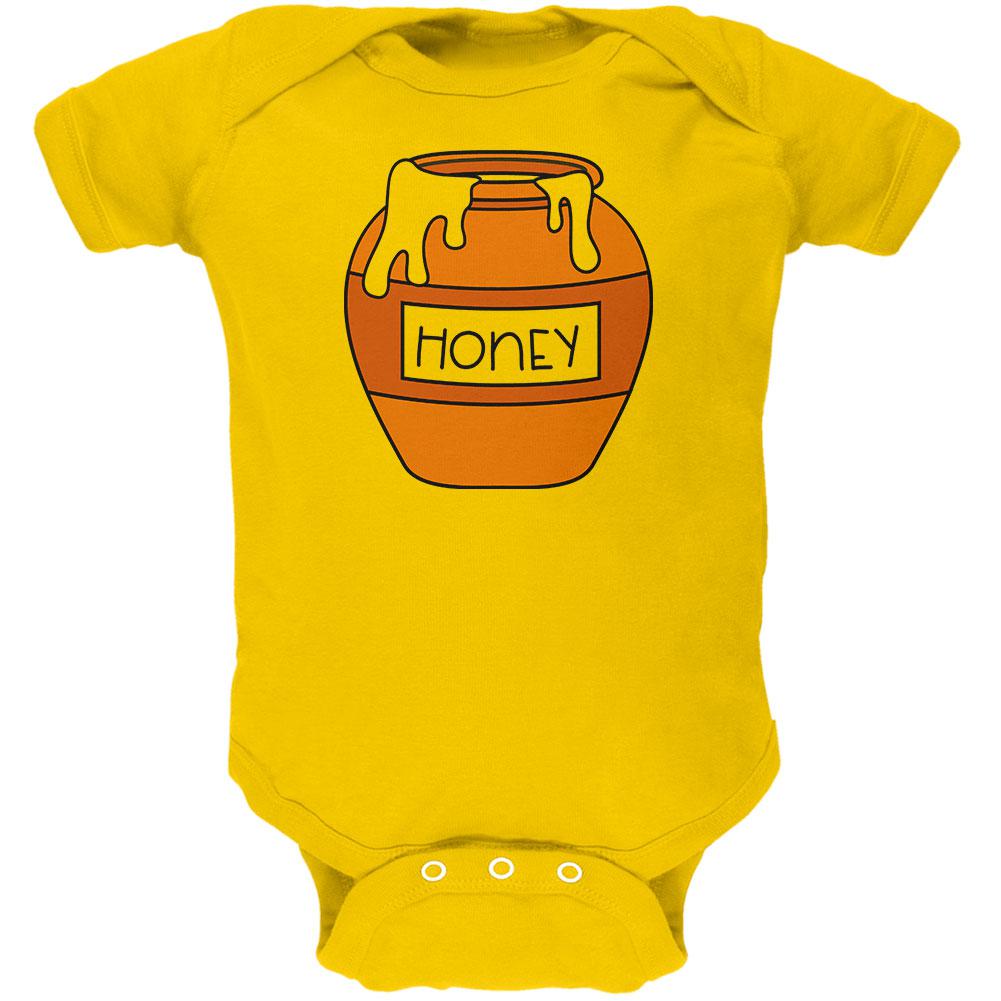Halloween Honey Pot Honeypot Costume Soft Baby One Piece Baby One Piece Old Glory 0-3M Yellow