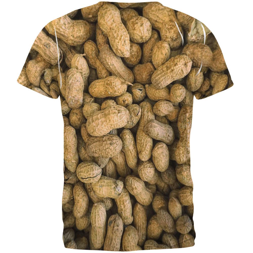 Halloween I'm Nuts Costume Peanuts All Over Mens T Shirt Men's T-Shirts Old Glory