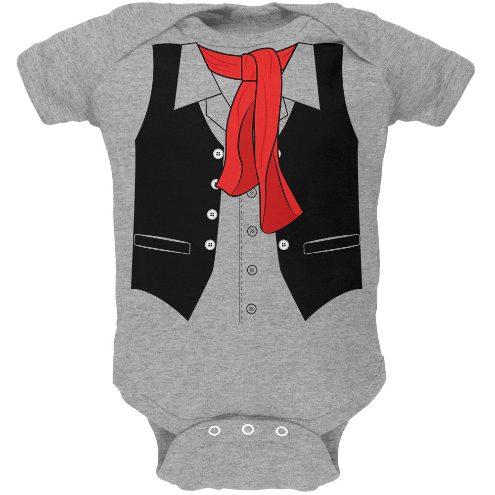 Halloween English Chimney Sweep Costume Soft Baby One Piece Baby One Piece Old Glory 0-3M Heather