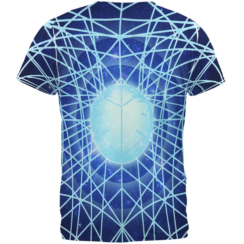 Gravity of a Black Hole Singularity All Over Mens T Shirt Men's T-Shirts Old Glory