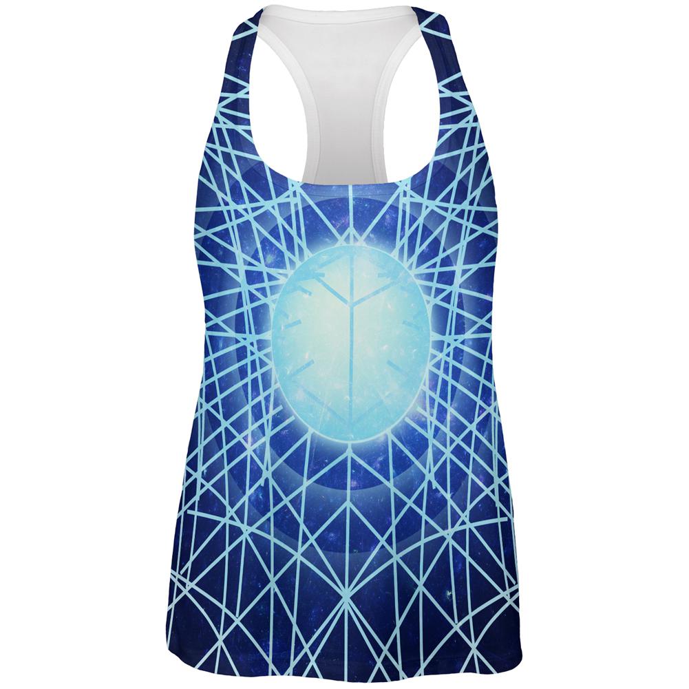 Gravity of a Black Hole Singularity All Over Womens Work Out Tank Top Women's Tank Tops Old Glory 2XL Multi