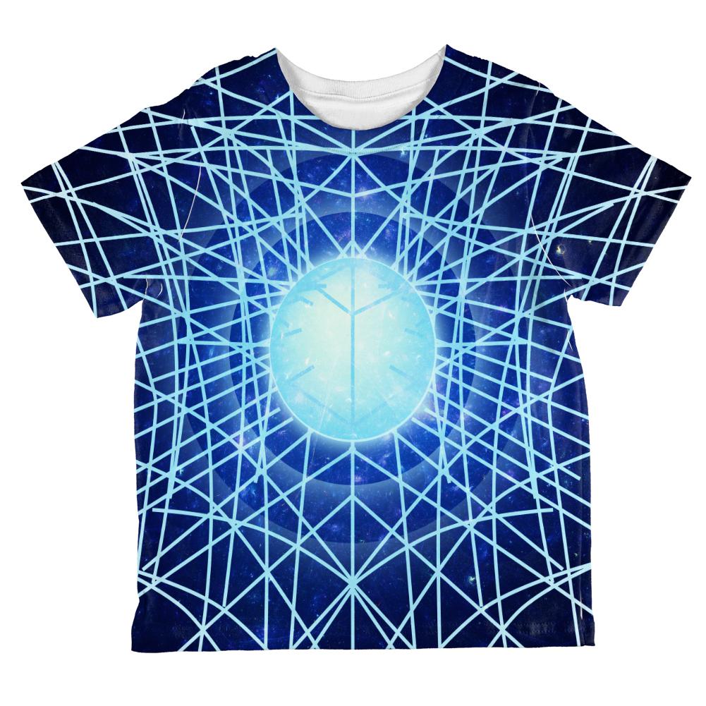 Gravity of a Black Hole Singularity All Over Toddler T Shirt Toddler T-Shirts Old Glory 2T Multi