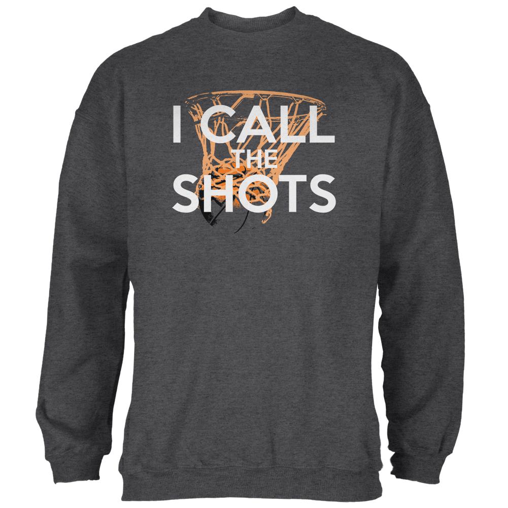 I Call the Shots Mens Sweatshirt Men's Sweatshirts Old Glory 2XL Black