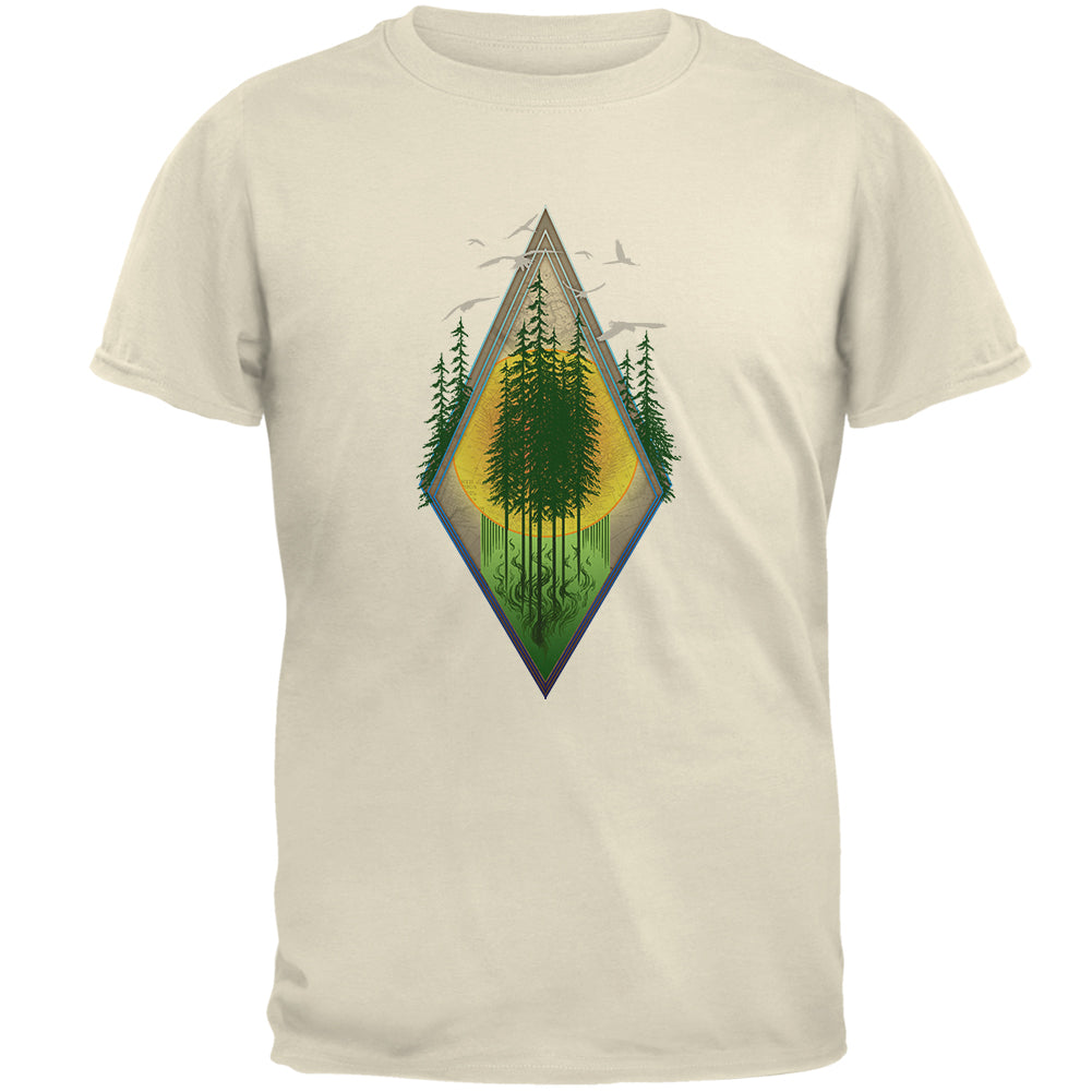 Nature Worship Hiking Mens T Shirt Men's T-Shirts Old Glory 2XL Natural