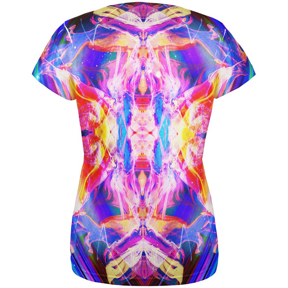 Explore the Multiverse All Over Womens T Shirt Women's T-Shirts Old Glory